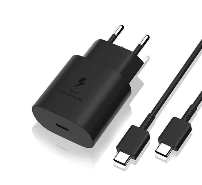 Super Fast 45W Charging Wall Charger &amp; Type C to Type C Cable For Samsung