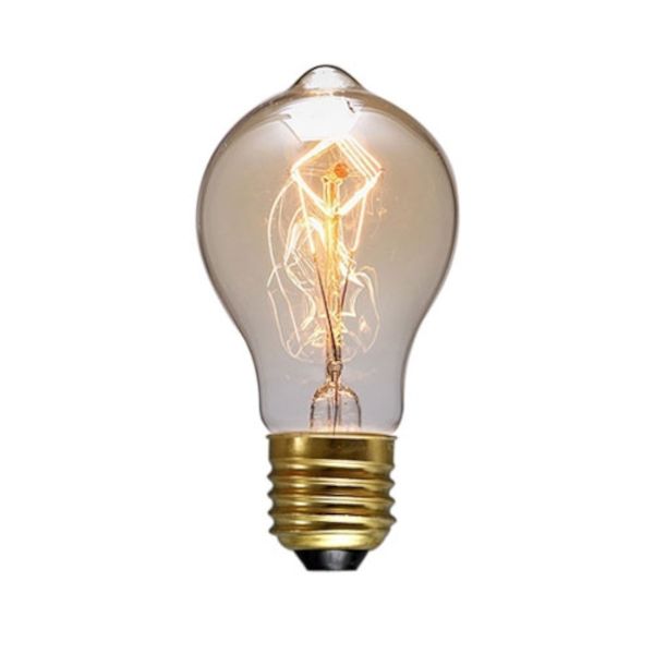 A19 Spirai Vintage Edison Light Bulb 40W