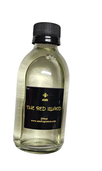 Ann caramel and Vanilla (The Red Island) reed diffuser refill 200ml