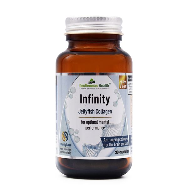 Jellyfish Collagen | Patented type 0 collagen - KollaJell | Infinity 30 caps