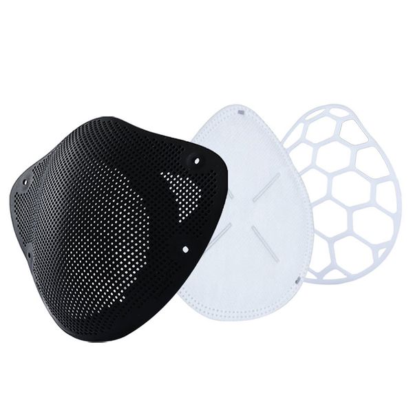 Hygienic Silicone Reusable Adults Face Mask with 10XN95 Replacement Filters
