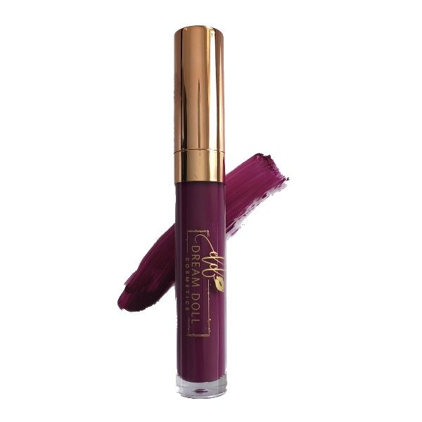 Dream Doll Cosmetics - Matte Liquid Lipstick - Dark Purple