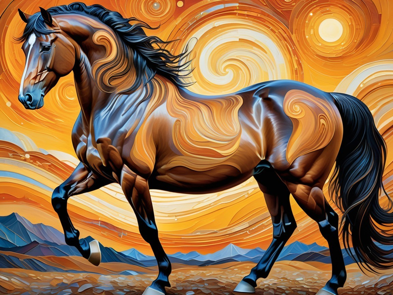 Canvas Wall Art Home Decor - Majestic Horse