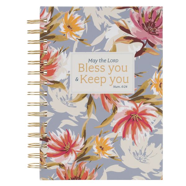 Hardcover Wirebound Journal - May the Lord Bless You and Keep You