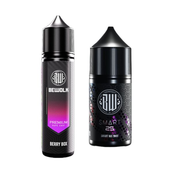 Bewolk SMART Shot 25MG - Berry Box (60ml Combo)