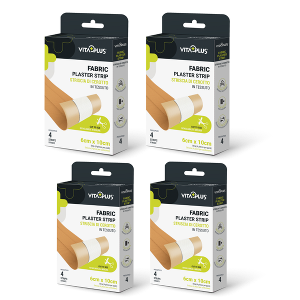 VP Fabric Plaster Classic 72x19mm (16's)- 4 Packs