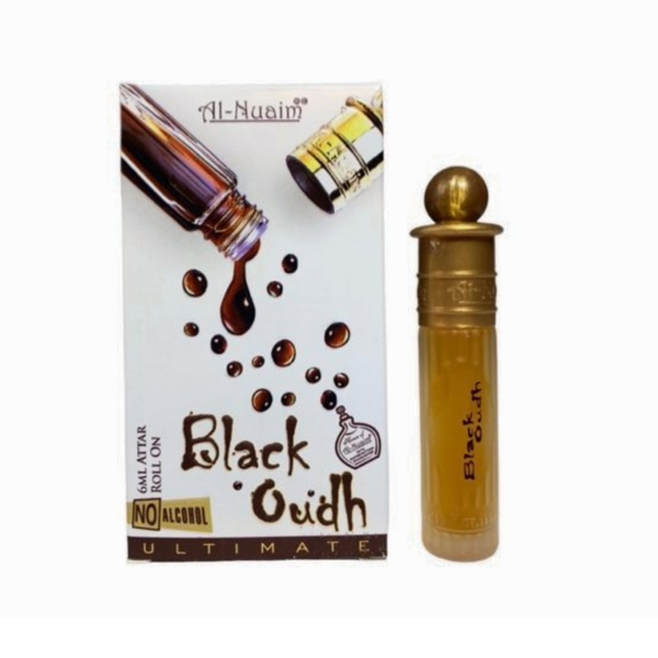 Al-Nuaim Black Oudh Oil Perfume 6ml