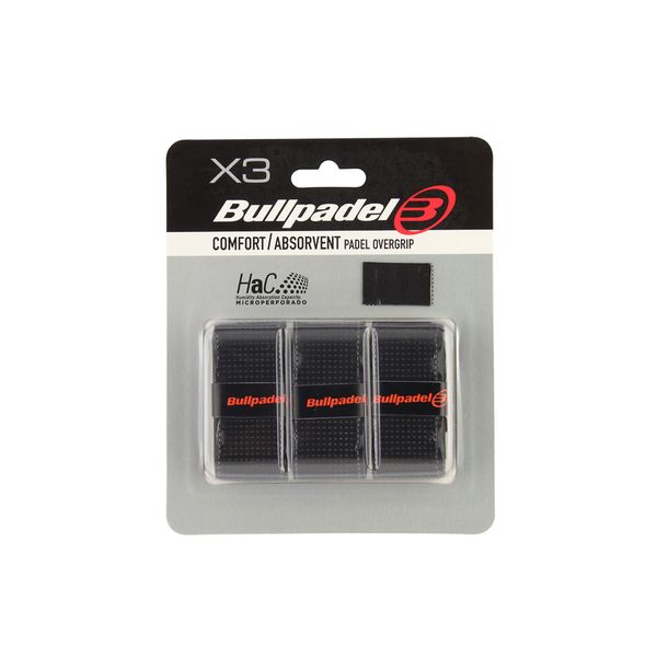 Bullpadel Comfort/Absorbent Overgrip 3 Pack