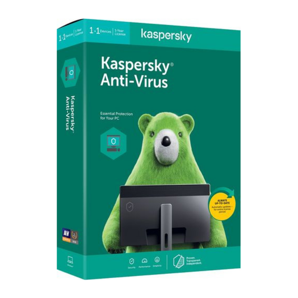 Kaspersky 2020 Anti-Virus 1-User x 1