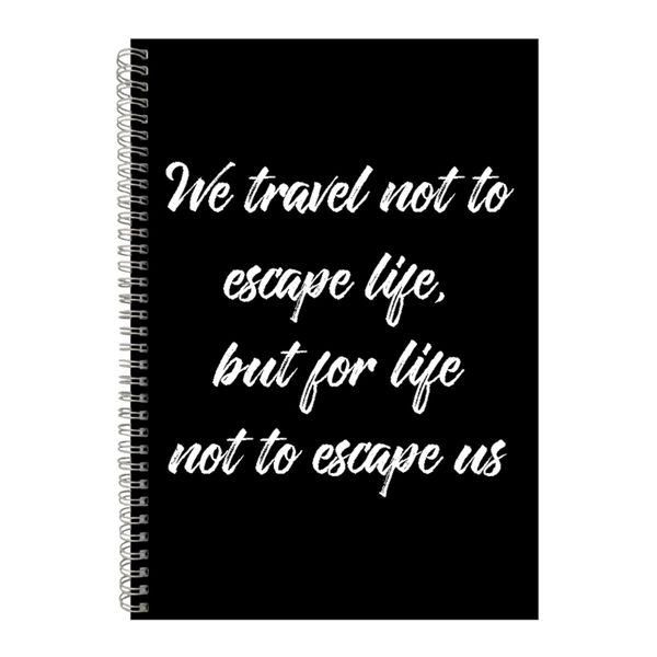 Trust A4 Notebook Spiral Lined Motivational Saying Graphic Notepad Gift 160