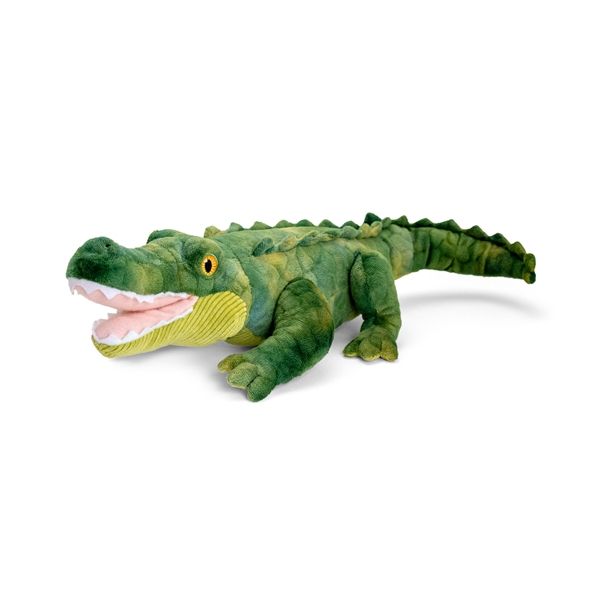 Keeleco Eco-Friendly Crocodile Plush Toy - 43cm 100% Recycled Soft Toy