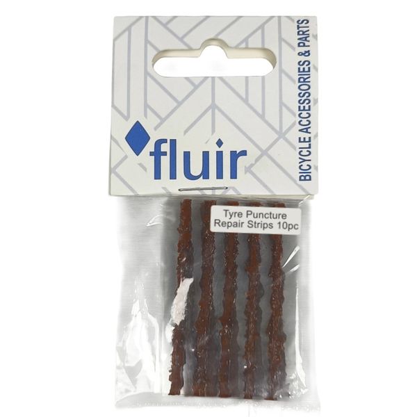 Fluir Bicycle Tubeless Tyre Repair Strips - 10 Piece Set