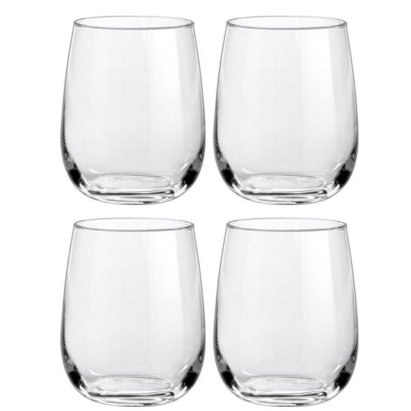 Borgonovo Ducale Stemless 380ml - 4 Piece