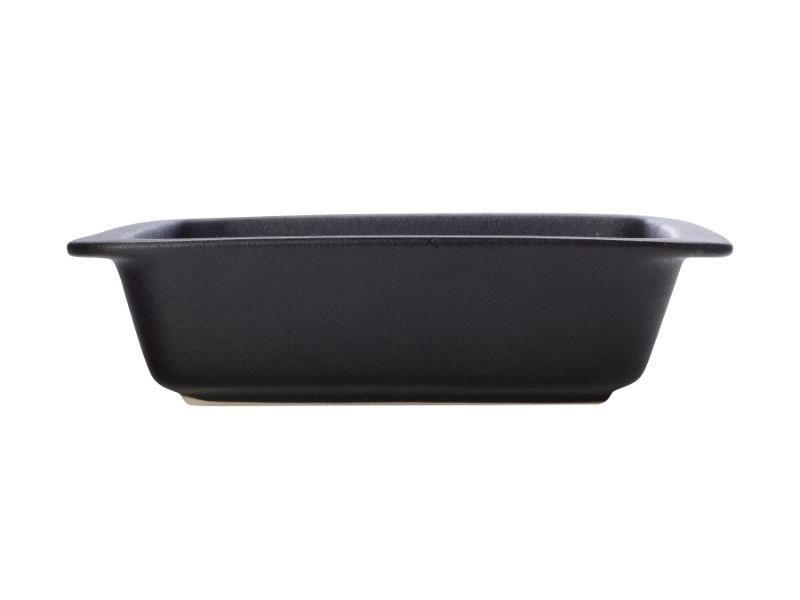 Maxwell and Williams Caviar Square Baker 29X7.5cm - Black