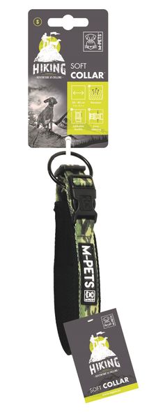 M-Pets Soft Hiking Dog Collar - Small (Camouflage)