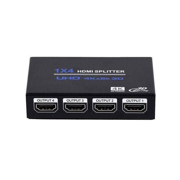 HDMI 1 x 4 Splitter Audio Video Distributor Box Q-HD2000