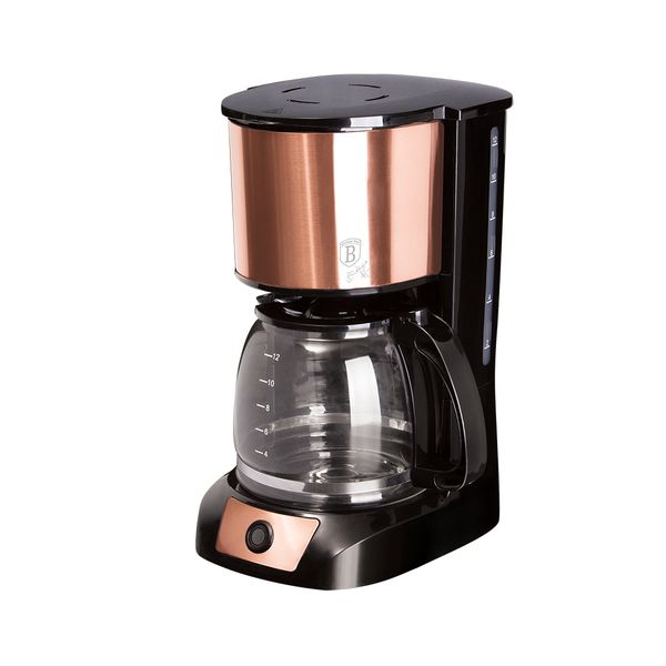 Berlinger Haus 1,5L Electric Coffee Maker - Rose Gold