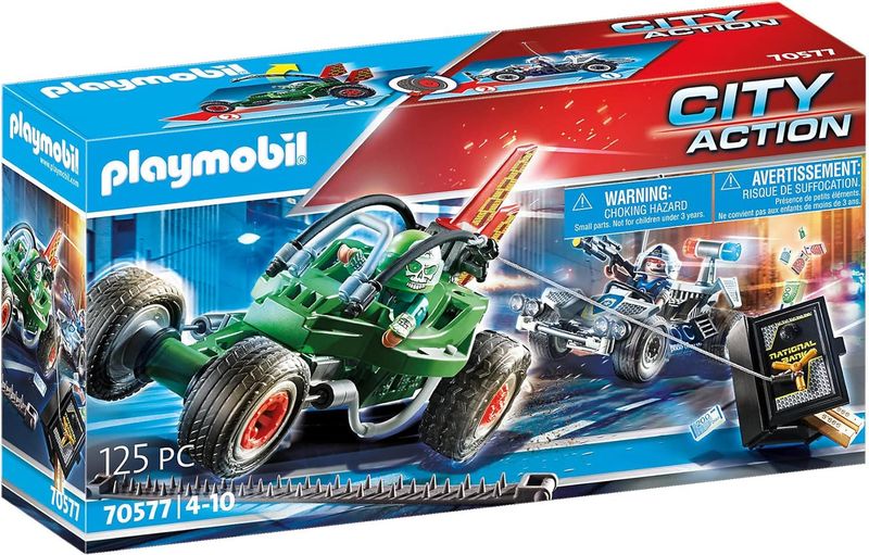Playmobil Police Go Kart Escape