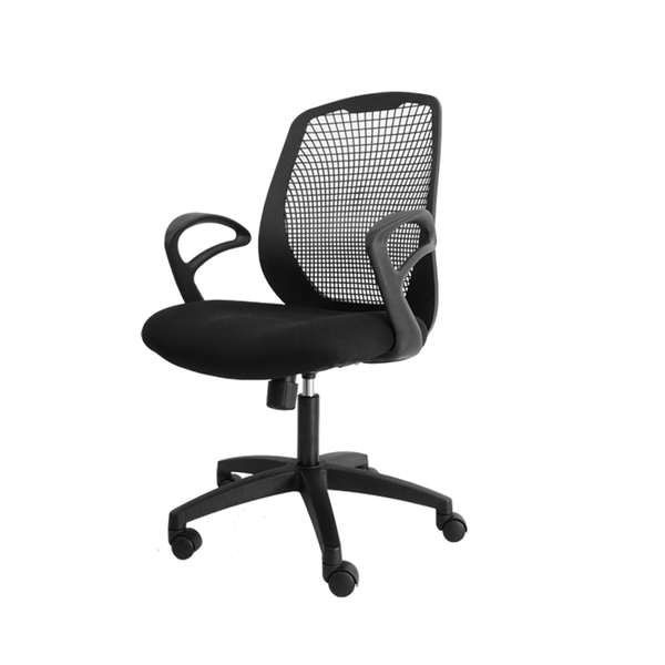 Office Chair - Grid : Mid Back Nylon Net-Frame Office Chair