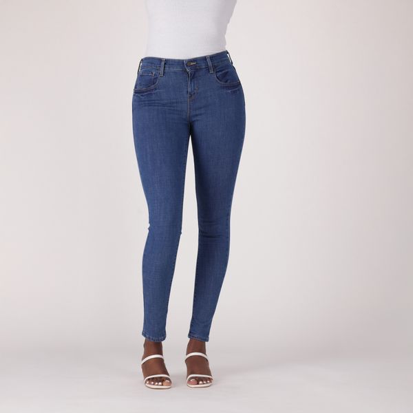 Levi's Women's Curvy High-Rise Super Skinny - Citrus Hill