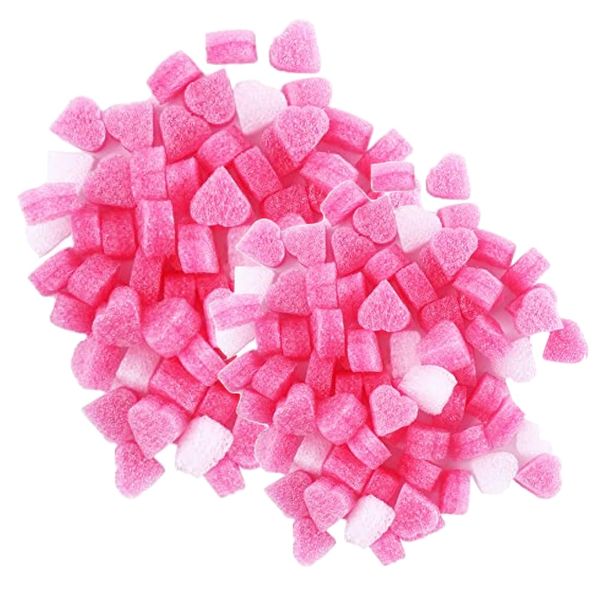 Craft Gift Box Valentines Heart Foam Filler Shreds Packing Peanuts 260pc
