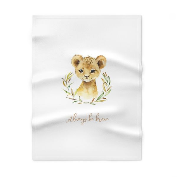Baby Lion Fleece Blanket 70x100cm