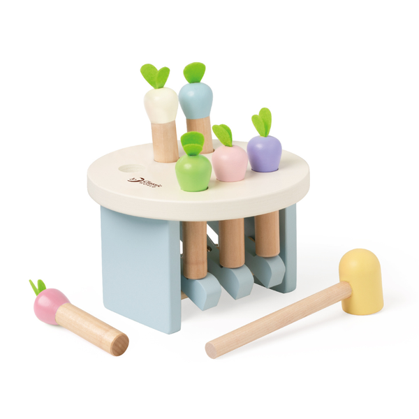 Classic World - Mara Pound &amp; Tap Carrot Bench - 8 Pieces