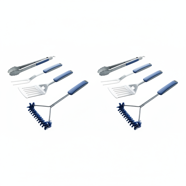 Born Free 4 Piece Kitchen Utensil Set - Spoon, Fork, Knife, - 2 Pack