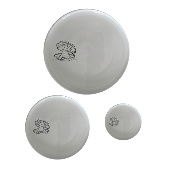 Delicate Pearl Oyster Dinnerware Set of 12 - Range 4