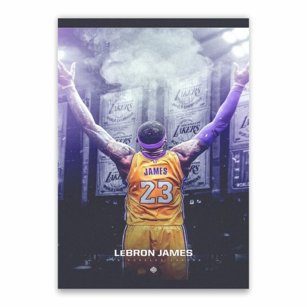 Lebron James LA Lakers Poster - A1