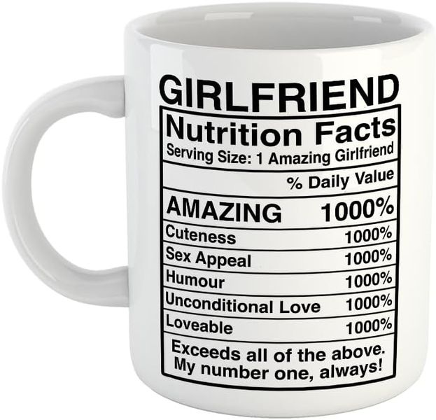 Girlfriend facts-Father's day-Valentines-Mother's day- Christmas Mug