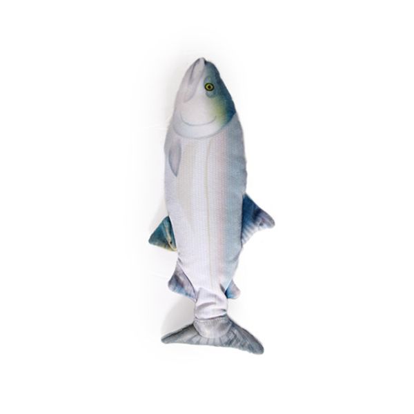 AFP Cat Toy - Natural Instinct - Jittering Fish Sardine - Grey - One Size