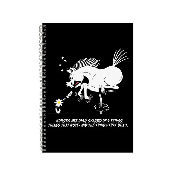 Horses Notebook Equestarian Gift Idea A4 Notepad Pad 40