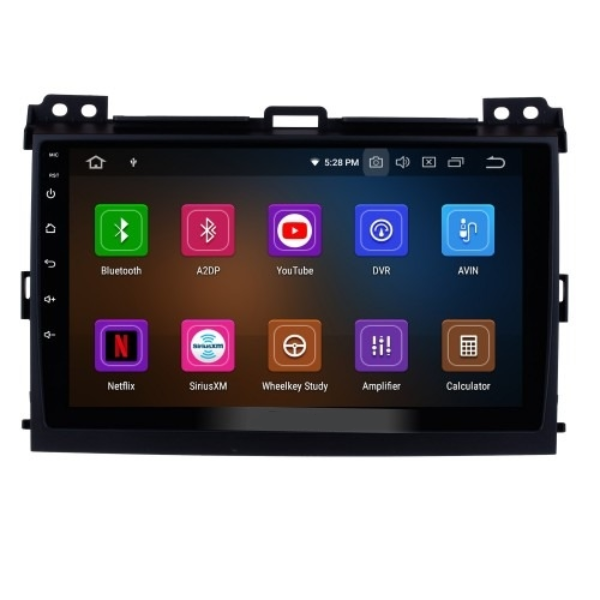 Android Multimedia System CarPlay Android Auto Compatible with Toyota Prado 02- 09