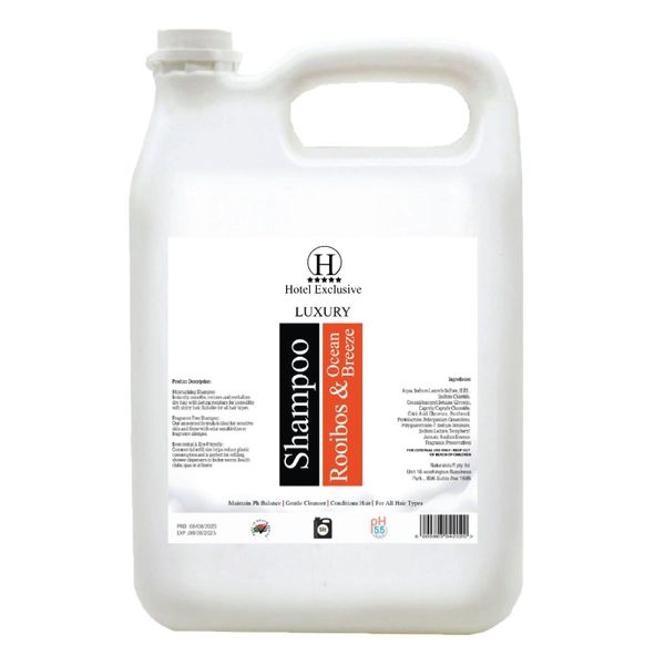 Hotel Exclusive Luxury Shampoo Rooibos &amp; Ocean Breeze 5lt