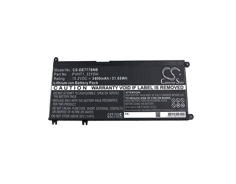 DELL Inspiron 7778; Inspiron 17 7778 replacement battery s
