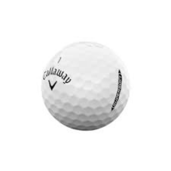 Callaway Supersoft 2025 White Golf Balls - Ultra Soft Distance