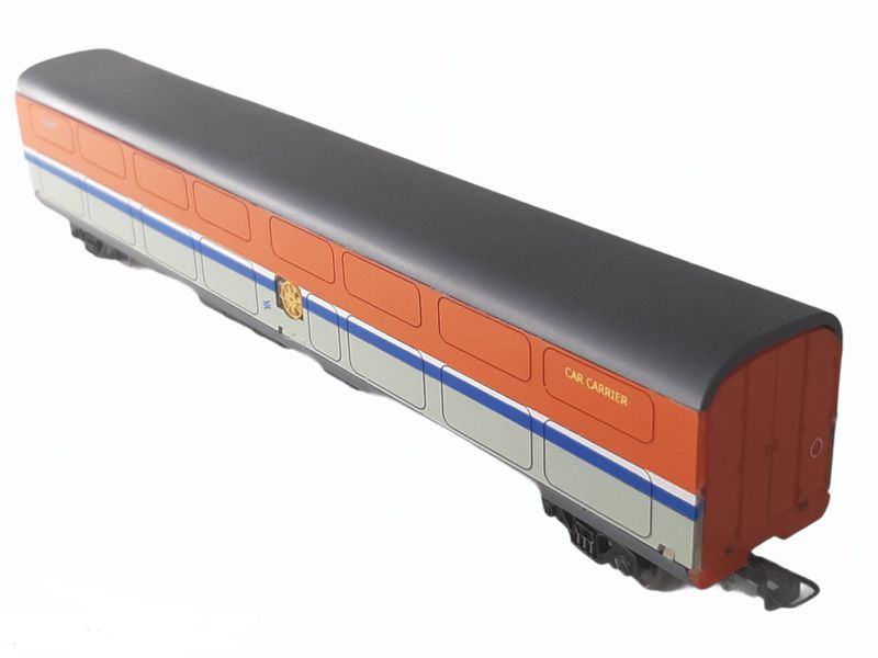 South African: Spoornet Car Carrier Wagon - Orange