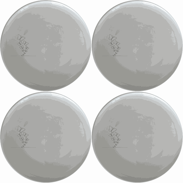 Swarm Delicate Butterflies Side Plate Set of 4 - Range 1