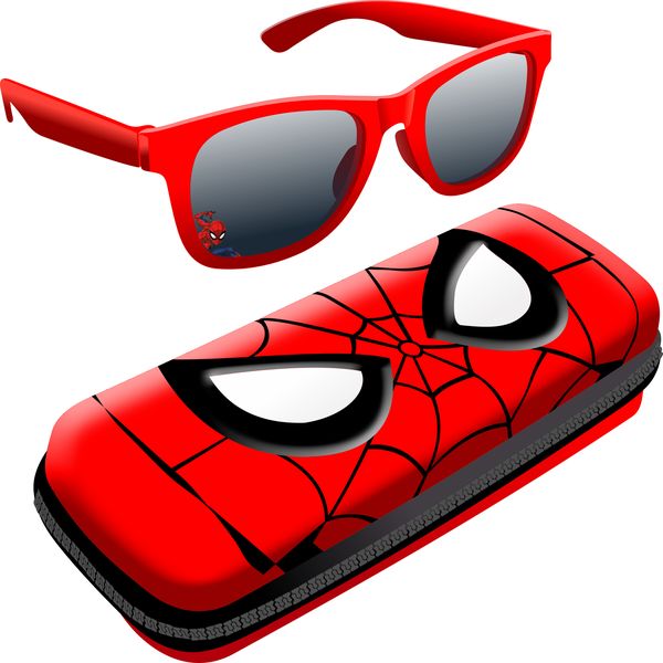 SPIDER-MAN By Marvel Official Licensed Kids Sunglasses with Case