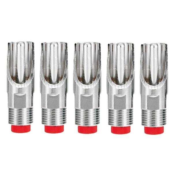 Silver Pig Nipple Drinkers-Pack of 5