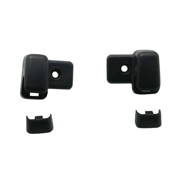 Car Roof Side Sunvisor Sun Visor Fixed Clip Buckle Hook Bracket Black