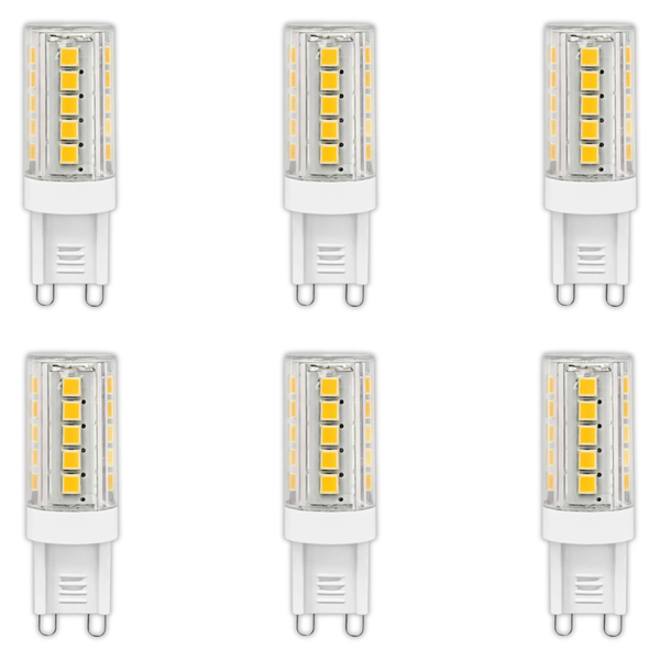 Starlit 3W LED G9 SMD Bulb 6000K- 6 Pack