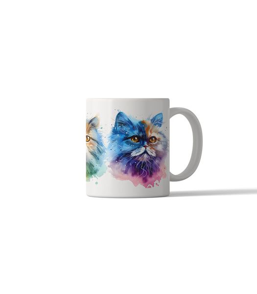 Cat Portrait 11oz DSG80 Printed Coffee Mug Gift