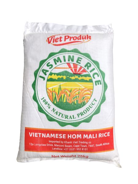 Vietnamese Jasmine Rice 25kg