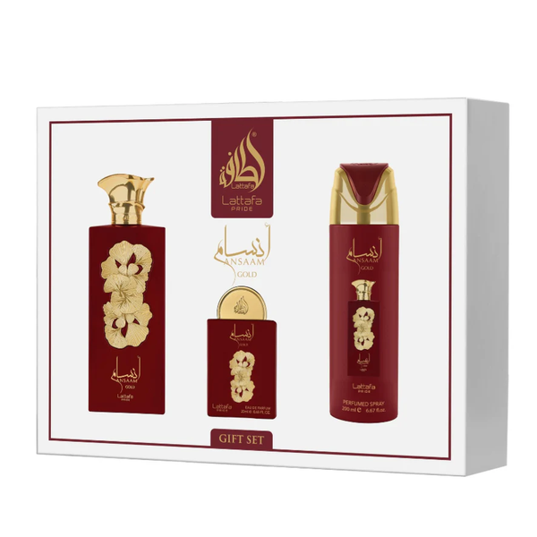 Lattafa Ansaam Gold Gift Set edp 100ml