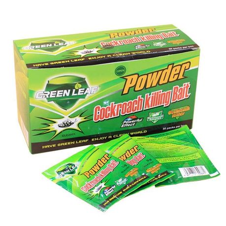 GreenLeaf Powder Cockroach Killing Bait Roach Insect Killer unboxing and  review 2021