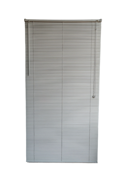 PVC Venetian Blind Smoke full length for doors 110W x 210L