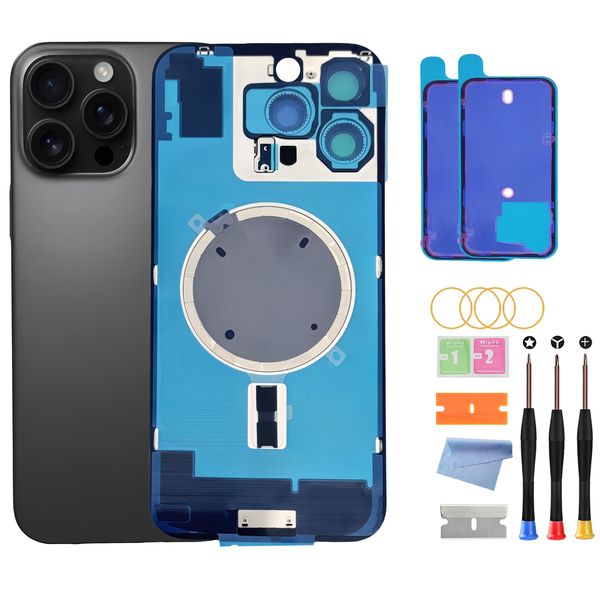 Back Glass Replacement Compatible with iPhone 16 Pro Max with Magesafe