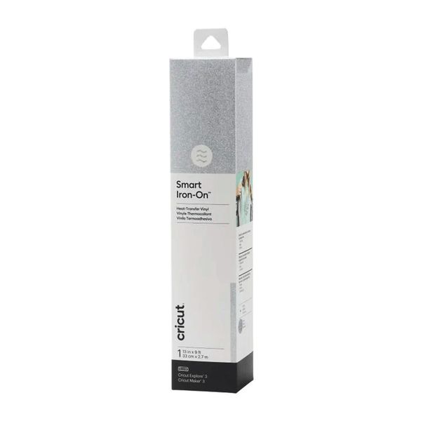 Cricut Smart Iron-On Vinyl 33x270cm 1-sheet Silver 2008694